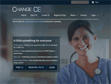 Tablet Screenshot of changece.com